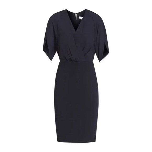 Reiss Dresses & Skirts - Reiss Lyon V-neck Dress in Navy Blue, Size 4